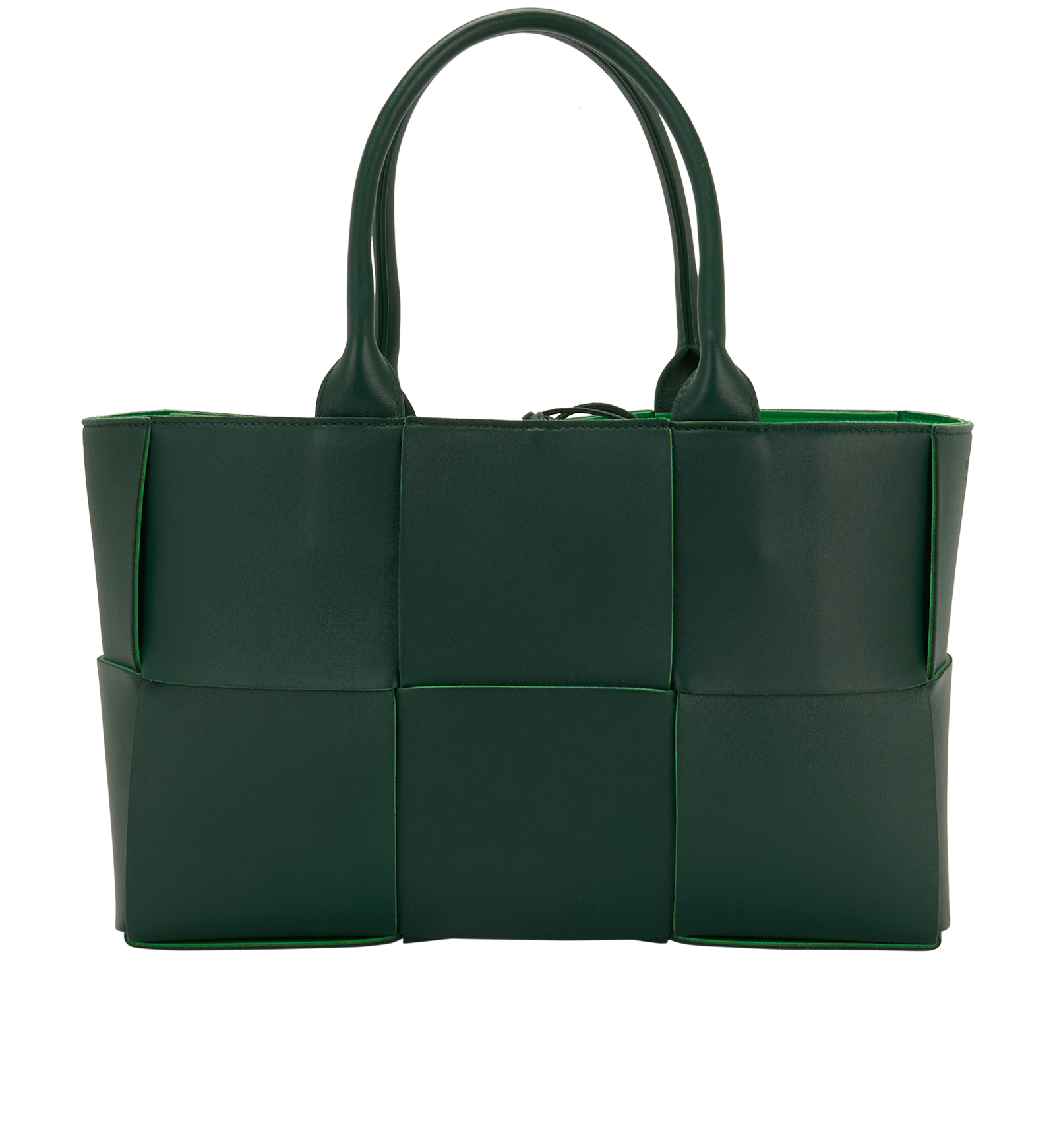 Small Arco Tote, &pound;850, Handbags, Green, Leather, Back view